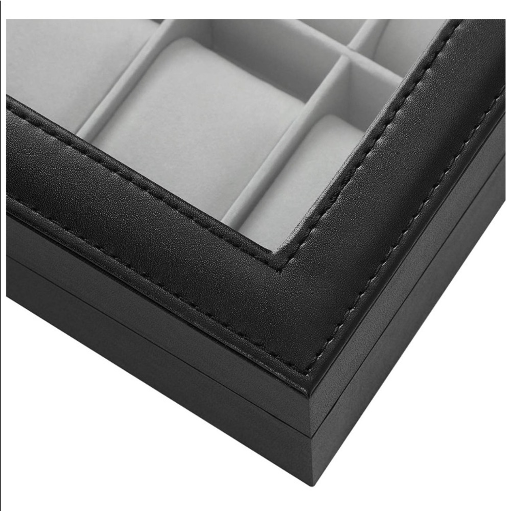 watch display case leather travel case - Picture 3 of 5